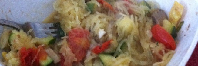 Spaghetti Squash Stew Recipe: created with lots of imagination and options